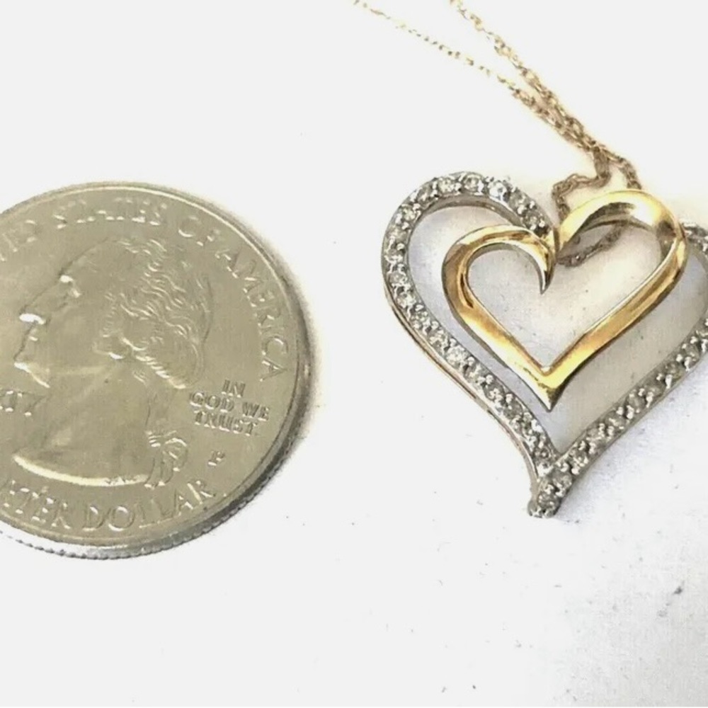 Gold 18k Real Diamonds Necklace - image 5